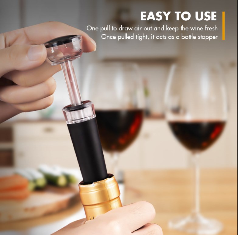TOMEEM bottle openers Electric Wine Opener Set,Tomeem Gift Set with Rechargeable Wine Opener,4-in-1 Electric Bottle Opener for Home Party Bar Outdoor