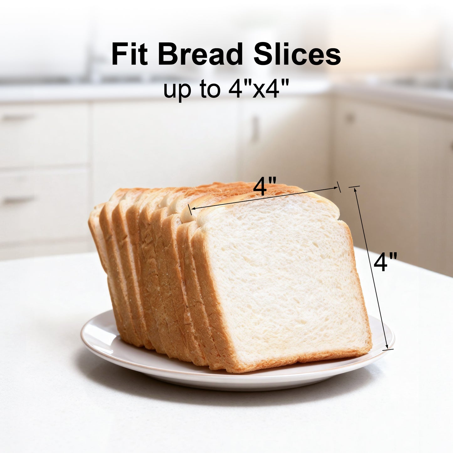 Tomeem 2-Slice Toaster with 6 Shade Settings, Removable Crumb Tray and Self-centering Guide, Stainless Steel