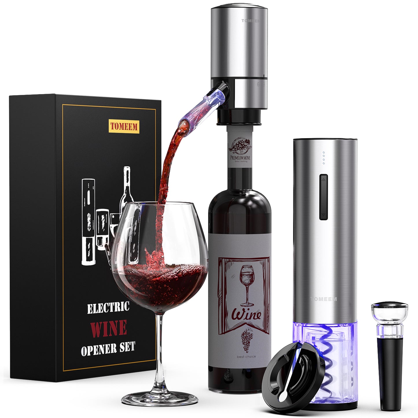 Electric Wine Aerator Gifts Electric Wine Pourer and